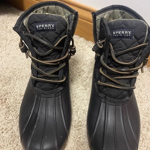 Sperry Top Sider Saltwater Quilted Nylon Duck Boot